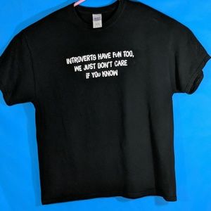 Introverts Funny Tshirt